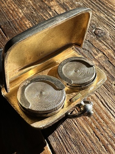 Rare antique silver double - rare,