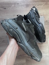 Balenciaga Triple S Black UK12