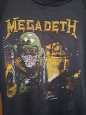 Vintage Megadeth shirt 80s