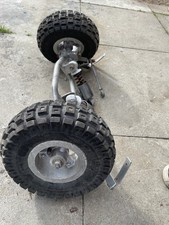 Mini moto full front end a arms wheels hubs tie rods job lot shocks pocket bike