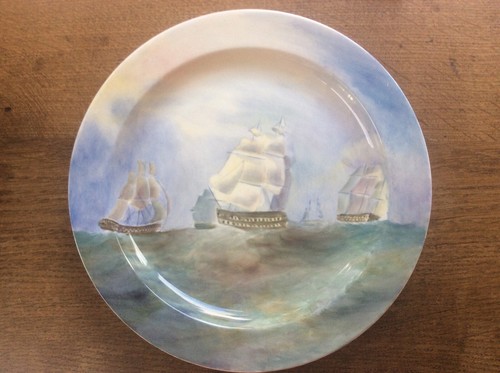 Antique signed handpainted - signed,