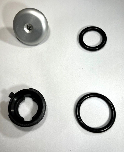 Aluminum oil filler cap - aluminum,