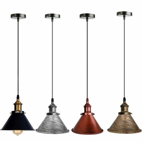 Vintage industrial pendant - vintage,