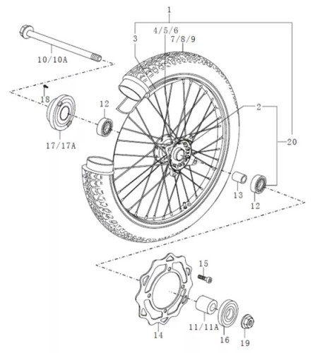Sfm sachs rim set - /,