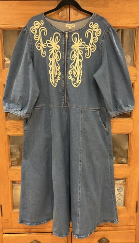 Monsoon mid blue eco stretch - monsoon,