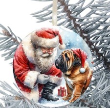 Bull Mastiff Dog Hanging