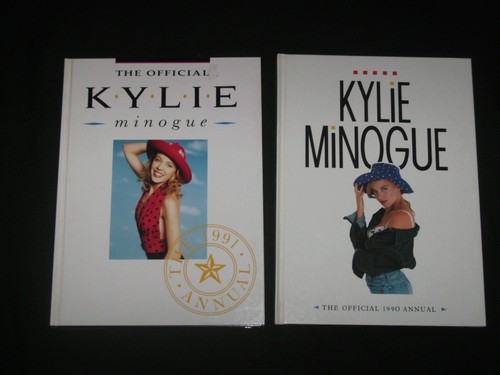 Kylie minogue books annuals - kylie,