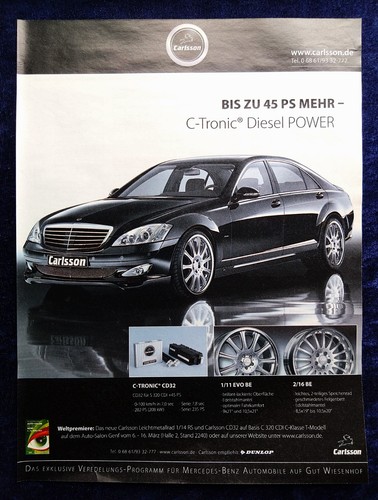 2008 carlsson with mercedes - 2008,