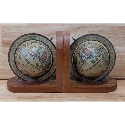 Vintage style wooden - vintage, globe