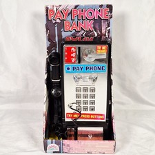 Vintage Rare FunRise Pay Phone Bank - Money Box - 1991 - In Original Packaging