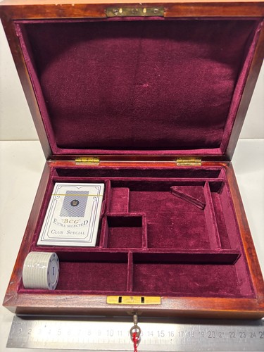 Antique case with new - antique,