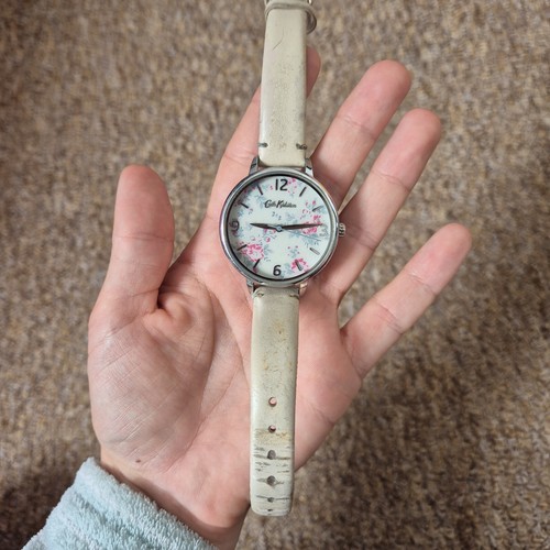 Cath kidston silver watch