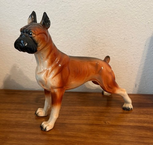 Vintage german porcelain dog - german,