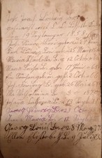 Lorrig, Simon Family Bible