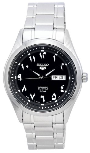 Seiko stainless steel black - 5,