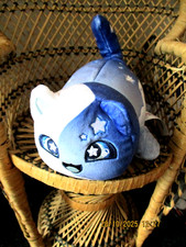 Aphmau MeeMeows Celestial Moon Cat 6" Plush Soft Toy Mee Meows Blue White     13