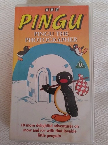 Pingu the photographer vhs - the,