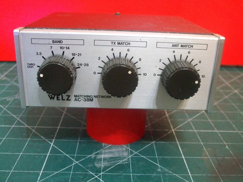 Welz 38m matching - matching, network