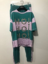 Next Green Purple Stripe