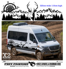 Mountains Truck vinyl stickers