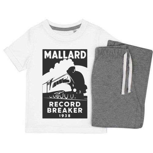 Mallard steam train kids - train',