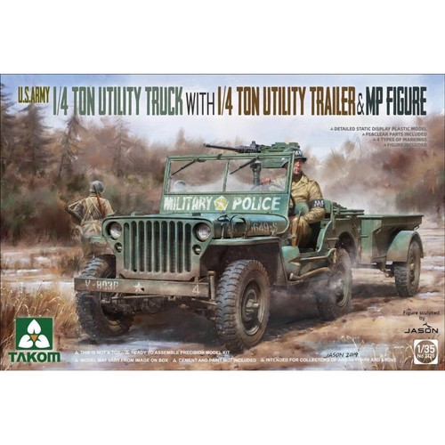 Takom army jeep - takom, us