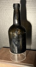 Antique Black Blown Glass