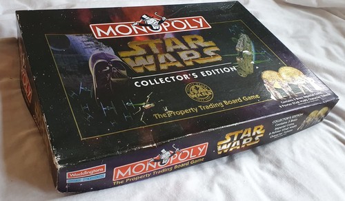 Star wars monopoly 20th - star,
