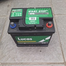 LE027 Lucas EFB Start Stop Car Battery 12V 60Ah 560a