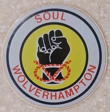 Northern Soul International Soul Club Sticker 70s Record Box Sticker