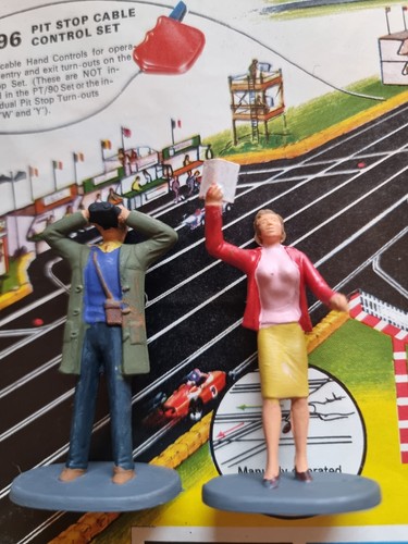 Scalextric figures - ,