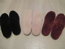 NEW Genuine EMU Australia Sheepskin insoles Choice of Size / Colour
