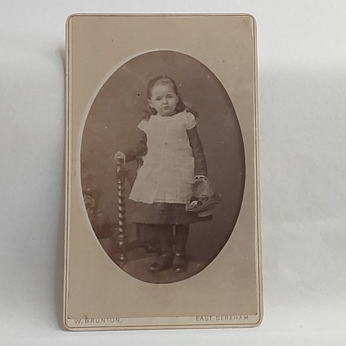 Victorian photo cdv girl - photo,