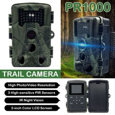 Trail Wildlife Camera 36MP 1080P HD Trap Game Hunting Cam PIR HD Night Vision