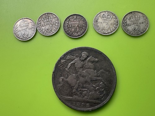 Silver coin joblot pre - coin, joblot-