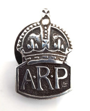 WW2 ARP Sterling Silver Air