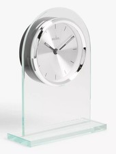 ACCTIM GLASS MANTEL CLOCK