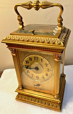 ANTIQUE FRENCH CARRIAGE CLOCK