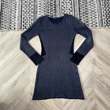 Maje Metallic Sweater Bodycon