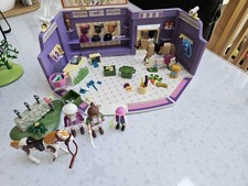 Playmobil horse pony tack shop