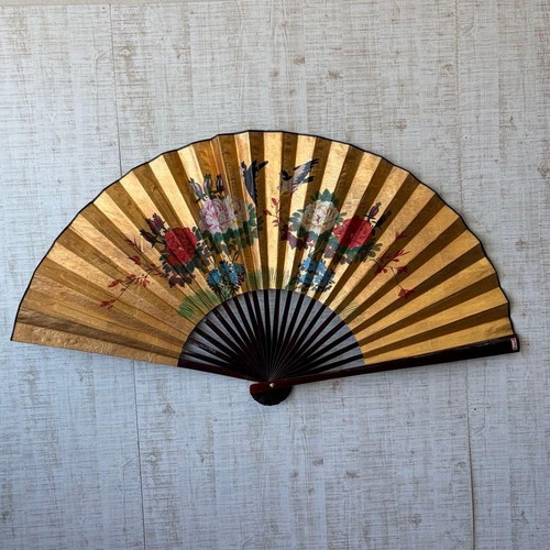 Antique chinese decorative fan - antique,