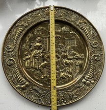 Vintage brass peerage embossed - brass,
