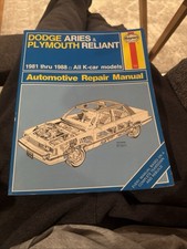 Haynes Repair Manual Dodge