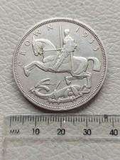 A 1935 George V Silver One Crown Coin Silver Jubilee