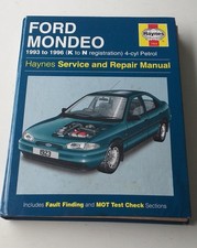 Mk1 Ford Mondeo Haynes Manual