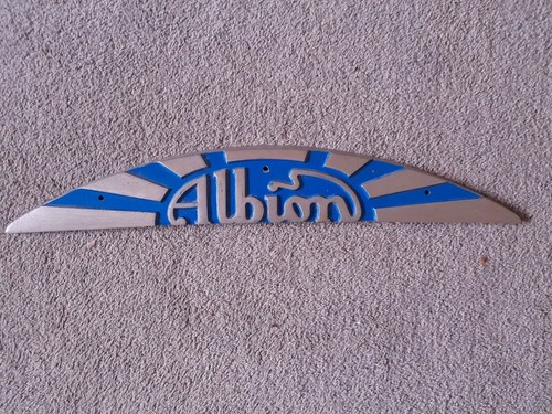 Albion lorry badge ford - badge.,