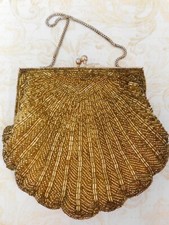 Vintage Gold Beaded 1940's