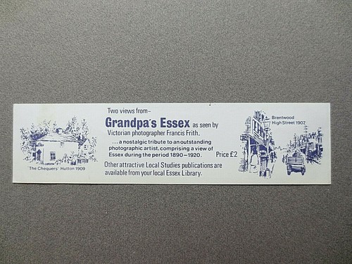 1980s bookmark grandpa s - 1980s, grandpa's