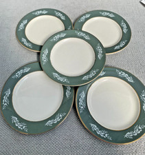 5 Lord Nelson Green  7" ELIJAH COTTON Salad Plates