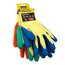 Gardening Gloves 3 Pairs of Thorn Proof Work Gloves Men Women DIY Construction